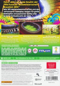 2014 Fifa World Cup Brazil - Box - Back