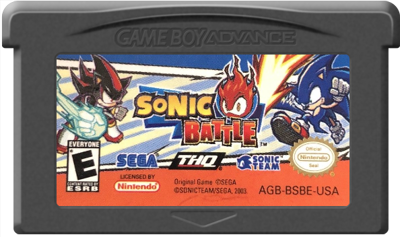 Sonic Battle - Cart - Front Image