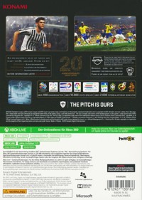 PES 2016: Pro Evolution Soccer - Box - Back