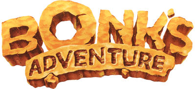 Bonk's Adventure - Clear Logo