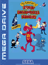 The Adventures of Rocky and Bullwinkle and Friends - Fanart - Box - Front