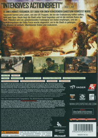 Spec Ops: The Line - Box - Back