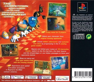 Rayman Rush - Box - Back Image
