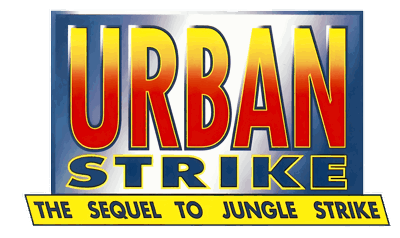 Urban Strike: The Sequel to Jungle Strike - Clear Logo