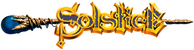 Solstice: The Quest for the Staff of Demnos - Clear Logo