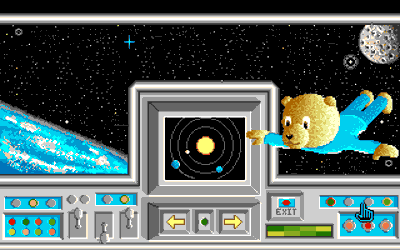 Barney Bear Goes to Space
