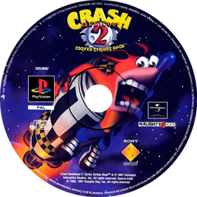 Crash Bandicoot 2: Cortex Strikes Back - Disc Image