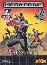 Shinobi III: Return of the Ninja Master - Box - Front