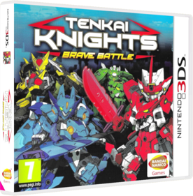 Tenkai Knights: Brave Battle - Box - 3D