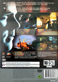 24: The Game - Box - Back