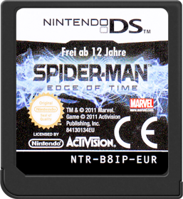 Spider-Man: Edge of Time - Cart - Front