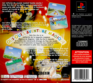 Noddy's Magic Adventure - Box - Back