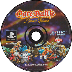 Ogre Battle: Limited Edition - Disc Image