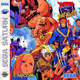 X-Men vs. Street Fighter - Box - Front - Reconstructed