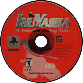 Inuyasha: A Feudal Fairy Tale - Disc Image