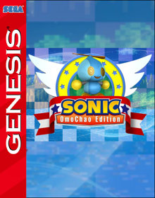 Sonic The Hedgehog: Omochao Edition - Fanart - Box - Front