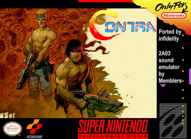 Contra - Fanart - Box - Front