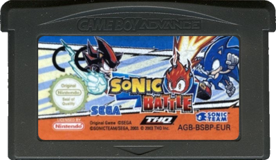 Sonic Battle - Cart - Front