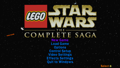 LEGO Star Wars: The Complete Saga - Screenshot - Game Select