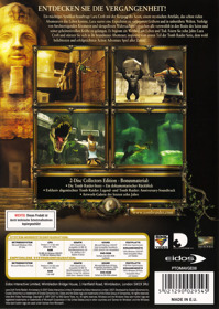 Lara Croft: Tomb Raider: Anniversary - Box - Back