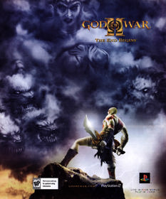 God of War II - Advertisement Flyer - Front