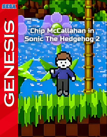 Chip McCallahan in Sonic The Hedgehog 2 - Fanart - Box - Front
