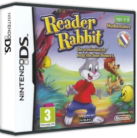 Reader Rabbit: On a Mission to Help the Lion Flowers - Box - 3D