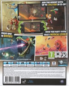 Rayman Legends - Box - Back