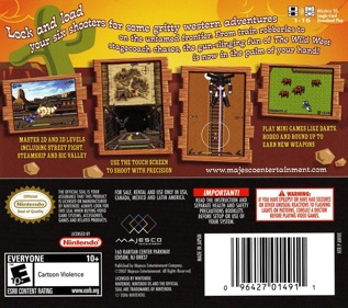 The Wild West - Box - Back Image