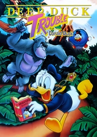 Deep Duck Trouble Starring Donald Duck - Fanart - Box - Front