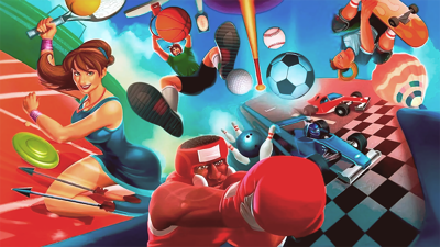 101-in-1 Sports Party Megamix - Fanart - Background
