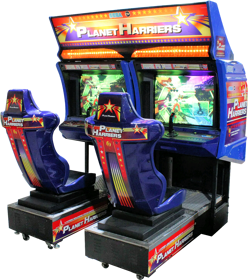 Planet Harriers - Arcade - Cabinet