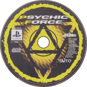Psychic Force - Disc Image
