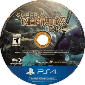 Super Neptunia RPG - Disc