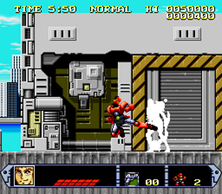 Kikou Keisatsu Metal Jack - Screenshot - Gameplay