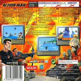 Action Man: Robot Atak - Box - Back