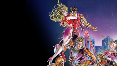 Double Dragon II: The Revenge - Fanart - Background