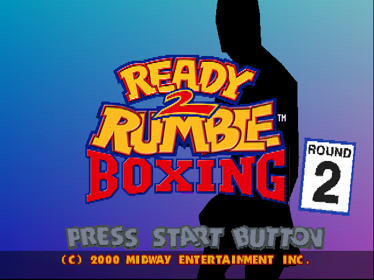 Ready 2 Rumble Boxing: Round 2 - Screenshot - Game Title Image