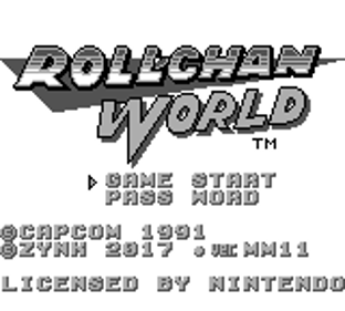Roll-chan World - Screenshot - Game Title