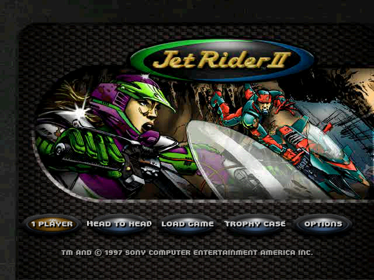 Jet Moto 2 - Screenshot - Game Title