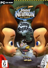 The Adventures of Jimmy Neutron: Boy Genius vs. Jimmy Negatron - Box - Front
