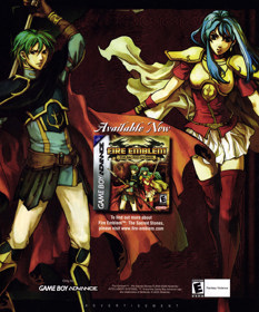 Fire Emblem: The Sacred Stones - Advertisement Flyer - Front