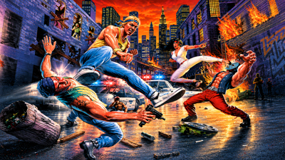Streets of Rage - Fanart - Background