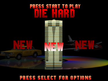 Die Hard Trilogy - Screenshot - Game Select