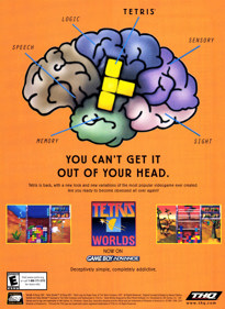 Tetris Worlds - Advertisement Flyer - Front