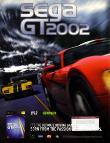 Sega GT 2002 - Advertisement Flyer - Front