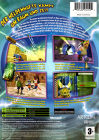 Blinx 2: Masters of Time & Space - Box - Back