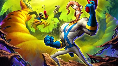 Earthworm Jim - Fanart - Background