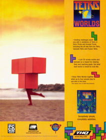 Tetris Worlds - Advertisement Flyer - Front