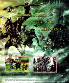 The Chronicles of Narnia: The Lion, the Witch and the Wardrobe - Advertisement Flyer - Front